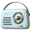Image de Radio Rétro portable Ledwood ALMA, FM, Bluetooth 5.3 Entrée USB, Puissance 30W - Batterie 3,7V-1500mAh - Retro Vintage - Bleu