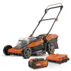 Image de Tondeuse a Gazon a Gazon sur Batterie 40V Dual Power POWDPGLWS2 420mm Sac de Collect