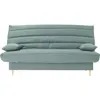 Image de Clic clac 3 places LIV 20 Tissu Soro amande Couchage 125 190 cm Avec coussins L193