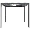 Image de Pergola bioclimatique GAYA Structure en aluminium et en acier 290 290 H240 cm