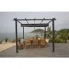 Image de Pergola KIBA avec toit déroulant 3 3 m
