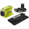 Image de Kit voyage RYOBI Panneau Solaire 21 W Transformateur chargeur RY18BI150B0 1 batter