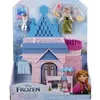 Image de Coffret chateau d'anna transformable 28 cm + 2 figurines - poupée - set reine des neiges + 1 carte offerte
