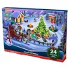 Image de Calendrier de l'avent pat patrouille noel 2024 - aventures d'hiver - figurines chiens heros accessoires exclusifs - set jouet et carte
