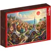 Image de Alipson Puzzle Puzzle 500 pieces The Dream of Barcelona (500 pièces)