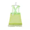 Image de 5 ballotins robes organza vert anis - Déguisements et fêtes