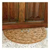 Image de Id mat tapis coco metal 75x45cm demilune