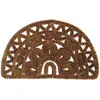 Image de Tapis Grattant Demi-lune En Coco - 75x45cm