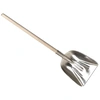 Image de Pelle à neige alu 33 cm avec manche en bois MERCIER 4556