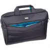 Image de WE Sacoche Ordinateur Portable compatible Design v2 15,6" max (Noir) (15.60"), Sac pour notebook, Noir