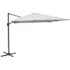 Image de Proloisirs - Parasol déporté en aluminium 3x3m Dom Ecru