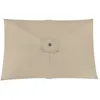 Image de PROLOISIRS Toile Parasol Mat Droit 3x2 par 6 Polyester 250gr - Ecru