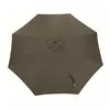 Image de PROLOISIRS Toile Parasol Mat Droit 350/8 Polyester 200gr SD - Taupe