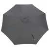 Image de PROLOISIRS Toile Parasol Mat Droit 350/8 Polyester 200gr SD - Gris