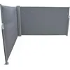 Image de Alizé - Paravent extérieur rétractable avec angle chassis en aluminium Grey