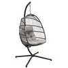 Image de Fauteuil suspendu - Gris kiwi