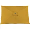 Image de PROLOISIRS Toile Parasol Mat Droit 3x2 par 6 Polyester 200gr SD - Curry