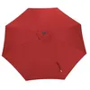 Image de PROLOISIRS Toile Parasol Mat Droit 350/8 Polyester 200gr SD - Rouge