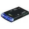 Image de Exertis Connect Lecteur de cartes USB 2.0 et lecteur de cartes SIM Lecteur de cartes compact pour cartes mémoire et (USB 2.0), Lecteur de carte mémoire, Noir