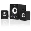 Image de Suza International SoundPhonic 2.1 - Système de haut-parleur - pour PC - Canal 2.1 - 6 Watt (Totale) - noir