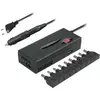 Image de Advance Chargeur Universel PC Portable 110w (90w Nominal) 9 Embouts Secteur + Allume Cigare, Adaptateur pour véhicule, Noir