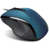 Image de Advance S-6D-BL Souris droite USB type A Optique 1000 DPI (Filaire), Souris, Noir, Bleu