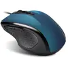 Image de Suza Advance Shape 6D - Souris - pour droitiers - optique - 6 boutons - filaire - USB - bleu