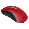Image de Suza Advance Shape 3D - Souris - optique - 3 boutons - sans fil - 2.4 GHz - récepteur sans fil USB - rouge