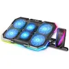 Image de SPIRIT OF GAMER, Refroidisseur PC Portable 10" à 17" , 6 Ventilateurs Silencieux, Compatible PS5, PS4, Xbox & PC, Support Ventilé pour Ordinateur Portable, Plaque de Refroidissement Rétroéclairée RGB