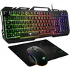 Image de Clavier - Souris filaire - Tapis de souris - Gaming - Rétroéclairé - Spirit of Gamer - PRO MK5