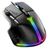 Image de Souris Filaire Gamer pour PC 12800 DPI Souris RGB avec 8 Boutons Programmables dont 1 Rapid Fire 13 Effets de Rétroéclairage Gaming Mouse Ergonomique avec Repose Pouce Spirit Of Gamer PRO M5
