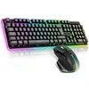 Image de Pack clavier Azerty et souris sans fil Spirit Of Gamer Ultimate 600 Noir