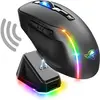 Image de Spirit Of Gamer Elite M50 Dark (Filaire, Sans fil), Souris, Noir