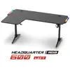Image de Spirit Of Gamer SIÈGE SOCIAL 600 LEFT, Bureau gaming, Noir, Vert