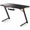 Image de Spirit Of Gamer Gaming Headquarter 250, Bureau gaming, Noir