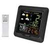 Image de Station météo sans fil avec écran lcd couleur La Crosse Technology WS6822BLA-B