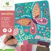 Image de Kit créatif Au Sycomore Stick et Fun 3 Mosaïques Papillons