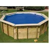 Image de Bâches à bulles bordée pour piscine octogonale 580 cm