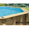 Image de Liner seul pour piscine bois Océa Ø 5,10 x 1,20 m Bleu