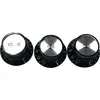 Image de Yellow Parts Boutons de Réglages SG Par 3 Noir (1 Volume et 2 Tone) BOUTONS