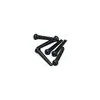 Image de 6 Chevilles noires plastique pour guitare - Yellow Parts EZ1410B