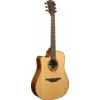 Image de Lâg Tramontane 118 - Guitare électroacoustique - Gaucher - Dreadnought Cutaway - Natural