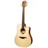 Image de LAG GLA T 70 DC - Guitare acoustique Tramontane (Guitare acoustique, Brankowood, Épicéa de Sitka, Okoume), Guitare, Marron