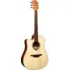 Image de Lâg Tramontane 70 - Guitare électroacoustique - Dreadnought Cutaway - Gaucher - Naturel