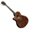 Image de Lag Sauvage - Guitare acoustique - Gaucher - Auditorium pan coupé - Naturel