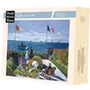 Image de Puzzle bois 650 pièces MONET TERRASSE A SAINTE ADRESSE PMW Multicolore