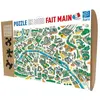 Image de Puzzle bois 100 pièces THIBAUT RASSAT PARIS LABYRINTHES PMW Multicolore