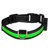 Image de Eyenimal Collier lumineux à LED vert pour chien taille M : tour de cou 45 - 55 cm, l 25 mm
