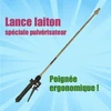 Image de LANCE LAITON AVEC POIGNÉE ET BUSE RÉGLABLE LAITON