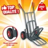 Image de CHARIOT DIABLE 250KGS BAVETTE REPLIABLE ROUES INCREVABLES